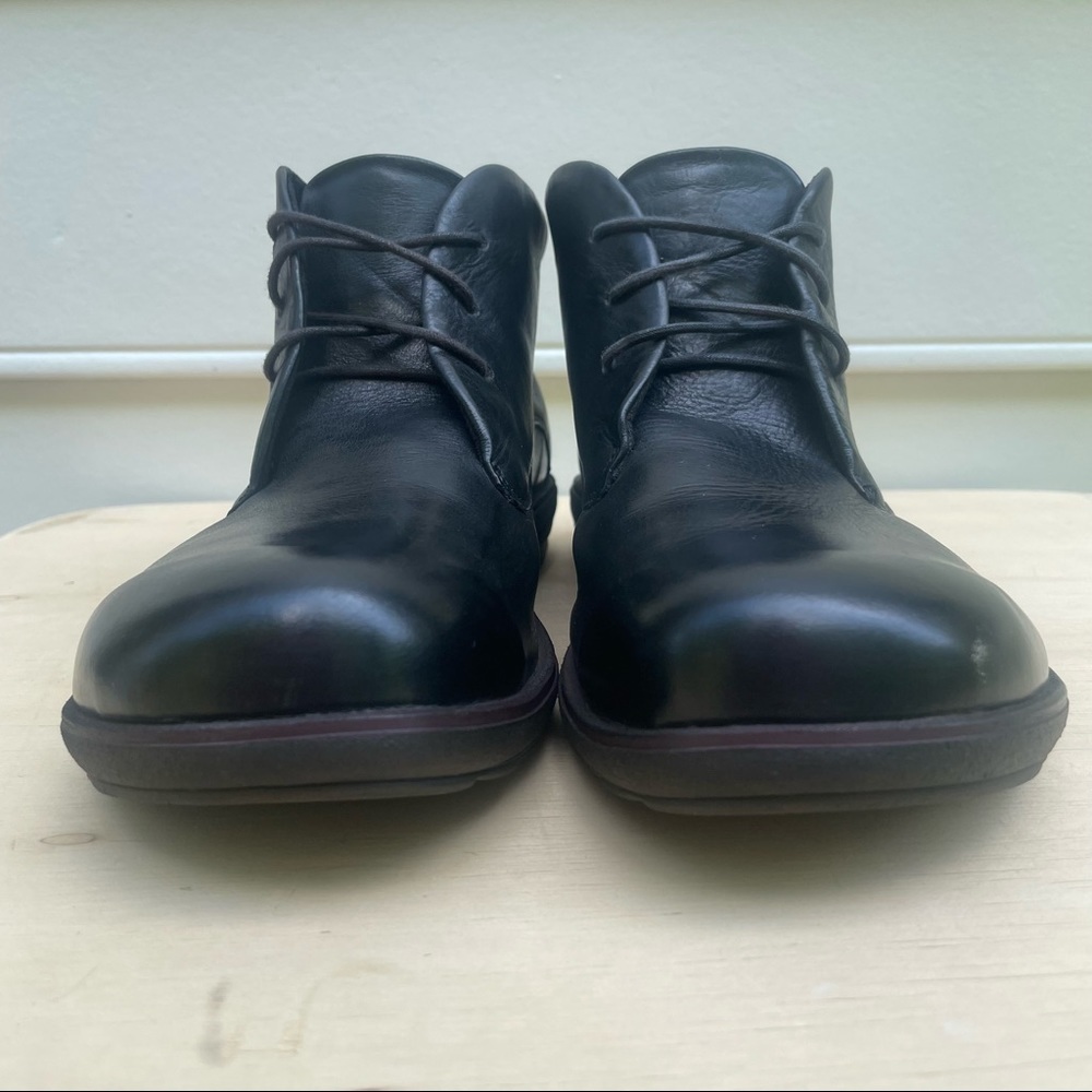Romika black leather lace up ankle boots 42 - Picture 2 of 15